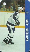 1983-84 Souhaits Renaissance NHL Collection Key Tags #NNO John Anderson / Gaston Gingras Front