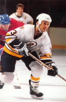 1984-85 Boston Bruins Postcards #8 Ken Linseman Front