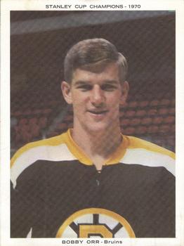 1970-71 Boston Bruins Stanley Cup Champions #NNO Bobby Orr Front