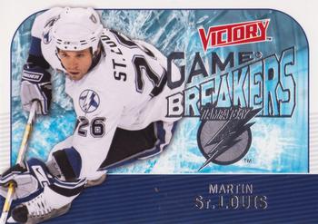 2009-10 Upper Deck Victory - Game Breakers #GB12 Martin St. Louis Front