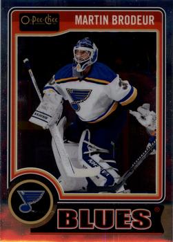 2014-15 O-Pee-Chee Platinum #1 Martin Brodeur Front