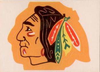 1971-72 O-Pee-Chee - Team Crests #NNO Chicago Blackhawks Front