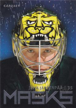 2014-15 Cardset Finland - Masks #MASKS8 Juha Järvenpää Front