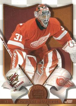 2002-03 Pacific Crown Royale - Coats of Armor #3 Curtis Joseph Front
