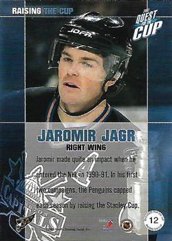2002-03 Pacific Quest for the Cup - Raising the Cup #12 Jaromir Jagr Back