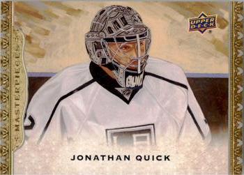 2014-15 Upper Deck Masterpieces #16 Jonathan Quick Front