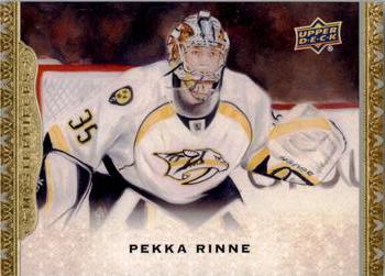 2014-15 Upper Deck Masterpieces #29 Pekka Rinne Front