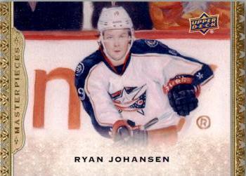 2014-15 Upper Deck Masterpieces #50 Ryan Johansen Front