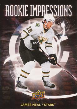 2008-09 Upper Deck - Rookie Impressions #RI15 James Neal Front