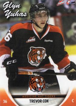2011-12 Medicine Hat Tigers (WHL) #NNO Trevor Cox Front