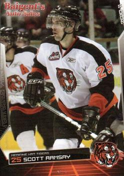 2010-11 Medicine Hat Tigers (WHL) #19 Scott Ramsay Front