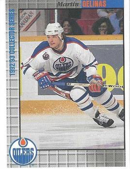 1992-93 IGA Edmonton Oilers #7 Martin Gelinas Front