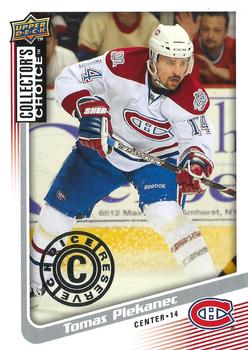 2009-10 Collector's Choice - Reserve #114 Tomas Plekanec Front