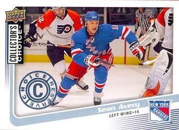 2009-10 Collector's Choice - Reserve #121 Sean Avery Front