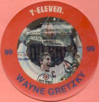 1984-85 7-Eleven Discs #NNO Wayne Gretzky Front