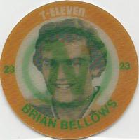 1984-85 7-Eleven Discs #NNO Brian Bellows Front