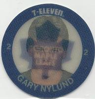 1984-85 7-Eleven Discs #NNO Gary Nylund Front