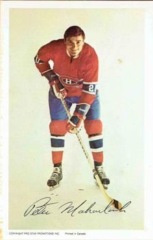 1972-73 Montreal Canadiens #NNO Pete Mahovlich Front