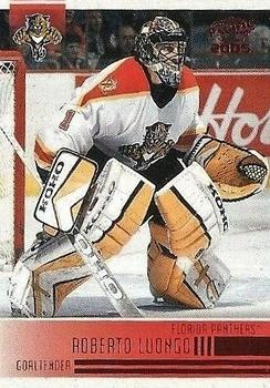 2004-05 Pacific - Red #115 Roberto Luongo Front