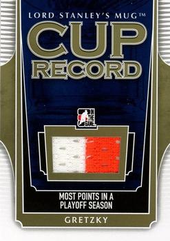 2013-14 In The Game Lord Stanley's Mug - Cup Record Gold #CR-06 Wayne Gretzky Front