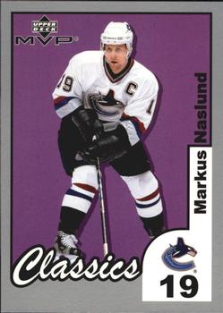 2002-03 Upper Deck MVP - Classics #179 Markus Naslund Front