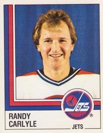 1987-88 Panini Hockey Stickers #360 Randy Carlyle Front