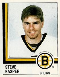 1987-88 Panini Hockey Stickers #15 Steve Kasper Front