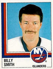 1987-88 Panini Hockey Stickers #89 Billy Smith Front
