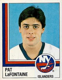1987-88 Panini Hockey Stickers #98 Pat LaFontaine Front