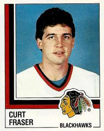 1987-88 Panini Hockey Stickers #231 Curt Fraser Front