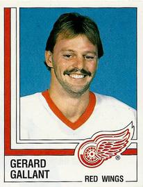 1987-88 Panini Hockey Stickers #245 Gerard Gallant Front