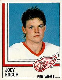 1987-88 Panini Hockey Stickers #251 Joey Kocur Front
