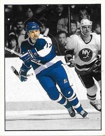 1987-88 Panini Hockey Stickers #320 Wendel Clark Front