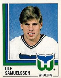 1987-88 Panini Hockey Stickers #41 Ulf Samuelsson Front
