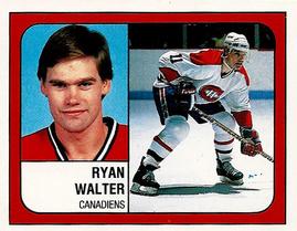 1988-89 Panini Hockey Stickers #262 Ryan Walter Front