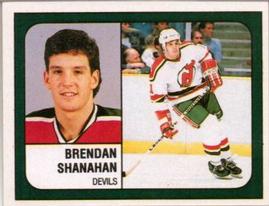 1988-89 Panini Hockey Stickers #276 Brendan Shanahan Front