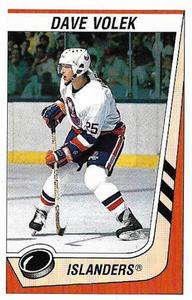 1989-90 Panini Hockey Stickers #267 Dave Volek Front