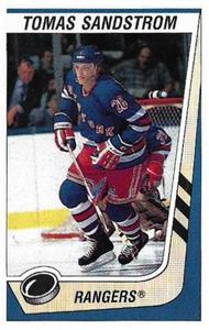 1989-90 Panini Hockey Stickers #281 Tomas Sandstrom Front