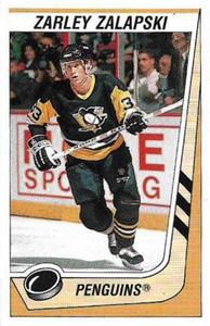 1989-90 Panini Hockey Stickers #318 Zarley Zalapski Front