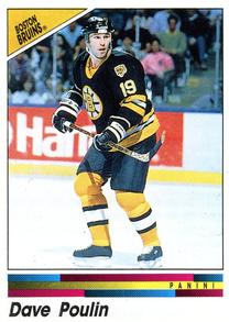 1990-91 Panini Hockey Stickers #4 Dave Poulin Front