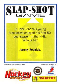 1992-93 Panini Hockey Stickers #279 Ray Bourque Back