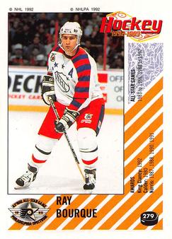 1992-93 Panini Hockey Stickers #279 Ray Bourque Front