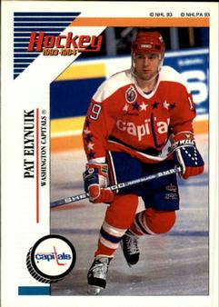 1993-94 Panini Hockey Stickers #29 Pat Elynuik Front