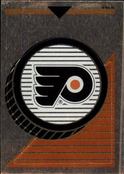 1993-94 Panini Hockey Stickers #45 Philadelphia Flyers Logo Front
