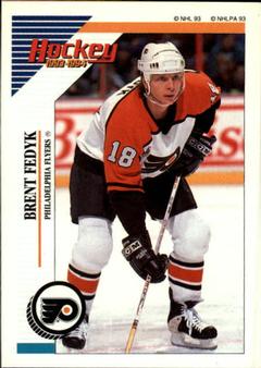 1993-94 Panini Hockey Stickers #48 Brent Fedyk Front
