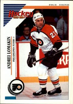 1993-94 Panini Hockey Stickers #52 Andrei Lomakin Front