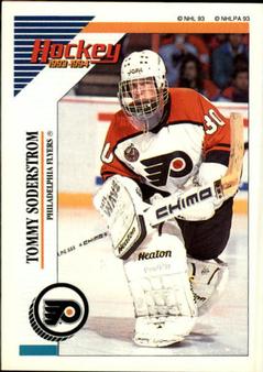 1993-94 Panini Hockey Stickers #55 Tommy Soderstrom Front