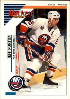 1993-94 Panini Hockey Stickers #64 Jeff Norton Front