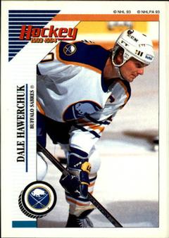 1993-94 Panini Hockey Stickers #102 Dale Hawerchuk Front