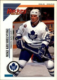 1993-94 Panini Hockey Stickers #229 Mike Krushelnyski Front
